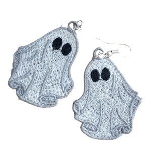 Glow in the dark ghost earings
